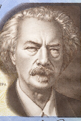 Ignacy Jan Paderewski a portrait from Polish money