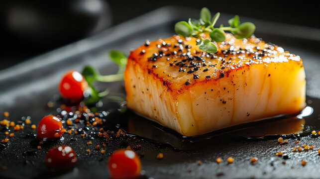 salmon fillets cooking on cedar planks on grill