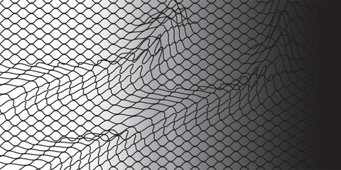 Mesh texture for fishing nets. Seamless pattern for sportswear or soccer goal, volleyball net, basketball hoop © achmad