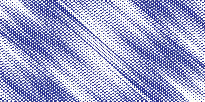 Dots halftone white and blue color pattern gradient grunge texture background. Dots pop art comics sport style vector dots halftone blue and white abstarct background vector illustration