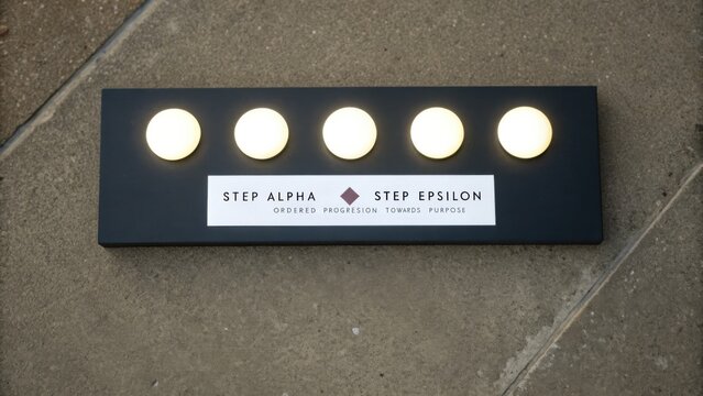 Illuminated Steps: Alpha to Epsilon Progression