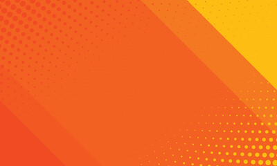 orange digital background for presentation