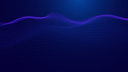 Abstract Wave Patterns in Technology Data - A Flowing Blue Line Integrating Particle Visualization and 3D Interaction © ec0de