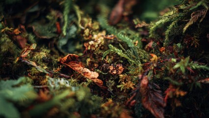 Obraz premium Forest Floor Details