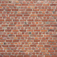 Obraz premium Classic Red Brick Wall Texture Background