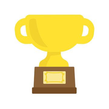 金色の優勝カップ・トロフィー　イラスト