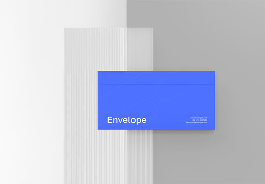 DL Envelope Mockup Templatre