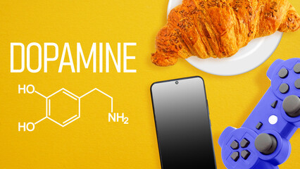 Dopamine addiction and detox concept exploring reward system overstimulation digital dependency habits behavioral psychology and mental health balance reset motivation recovery and self control