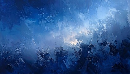 Abstract Blue Ocean Wave Texture Background, Deep Sea Stormy Water Art