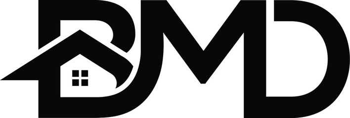 Letter BMD home logo