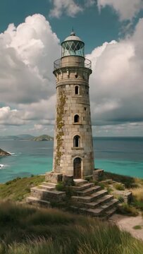 Beach Lighthouse Nature