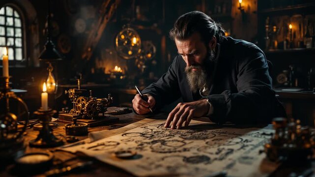 Dedicated Engineer Develops Detailed Gear Illustrations Meticulously