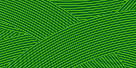 Obraz premium farm green banner, organic abstract background with fields. modern. vector illustration.