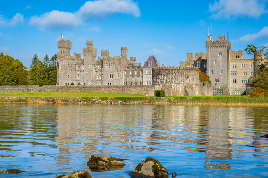 Medieval Ashford Castle. Cong, Ireland