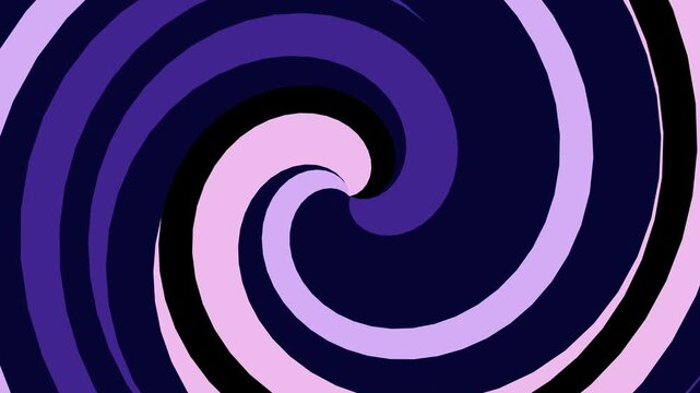 Vibrant swirling spiral pattern in shades of purple and pink