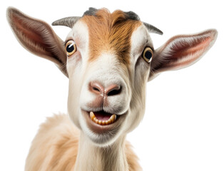 Fototapeta premium PNG Confused goat livestock mammal animal.