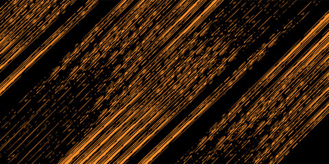 orange black brush Car sticker wrap pattern banner abstract sporty lines eps 10.