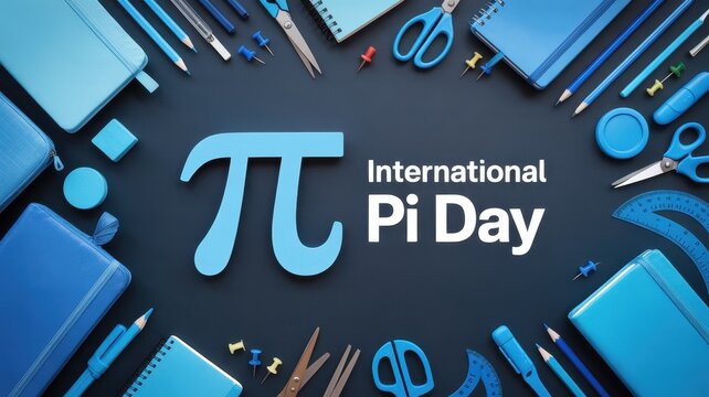 International pi day is celebrated with various mathematical tools and instruments
