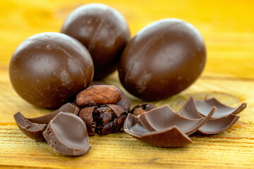 Uova di Pasqua di cioccolato