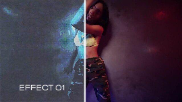 Retro CRT Effect 01
