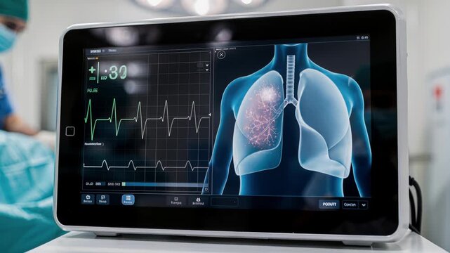 Device provides detailed visualization of lungs and heart functions instantly