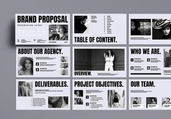 Professional Brand Proposal Presentation Template