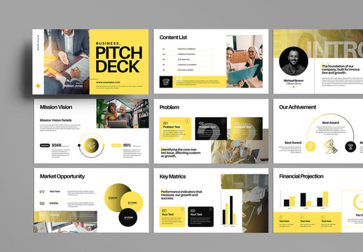 Pitch Deck Presentation Template
