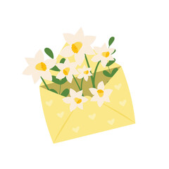 Daffodil Envelope