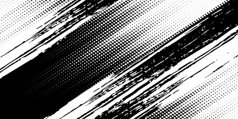 Tire tread marks, wheel textures, tire marks - car racing, motocross, drift, rally, off-road and others. Vector black isolated texture in grunge style © albaihaki