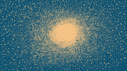 Abstract background full of chaotic scribbles and loops vector illustration.