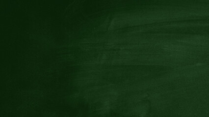 Green chalkboard texture with subtle chalk dust and worn surface. Classic school blackboard background ideal for education designs, menus, typography, posters and mockups. © The Stock King