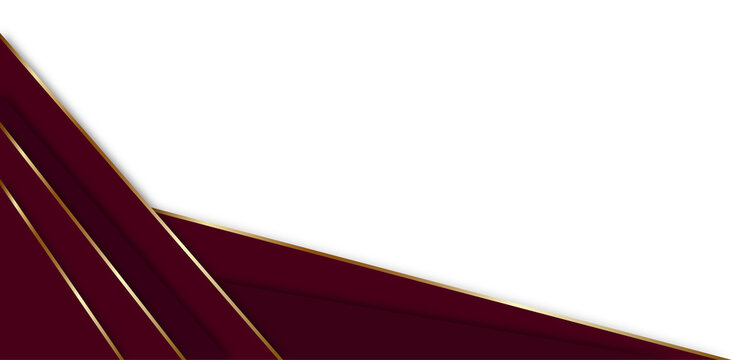 Elegant Burgundy and Gold Geometric Abstract Background