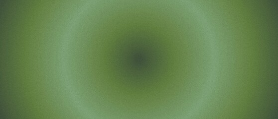 Soft circular green gradient abstract background with smooth blurred grain texture and subtle light center © Hendra Susanto0311