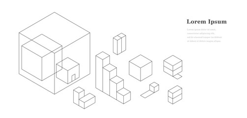 幾何学 抽象 建築 テクノロジー 家 背景 セット