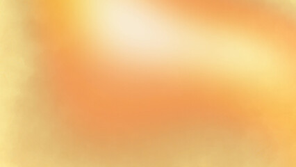 Fototapeta premium Warm summer glow background forming a soft gradient with yellow and orange tones, creating a vibrant abstract texture for digital presentation and graphic design