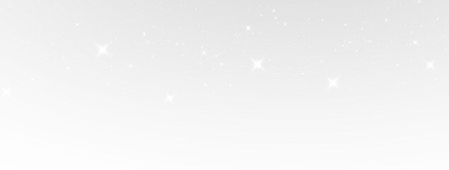 Luxury Shimmering Confetti Light Effect with Bright Glow, Sparkle Flare and Starry Background