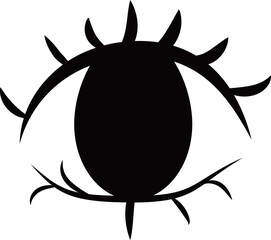 逆まつげ　さかまつげ　目