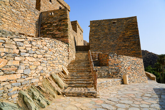 Thee Ain Heritage Village, the famous marble village of Al-Baha in Saudi Arabia