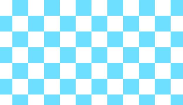 Light blue and white checkerboard background, Seamless falling square grid animation, Grids