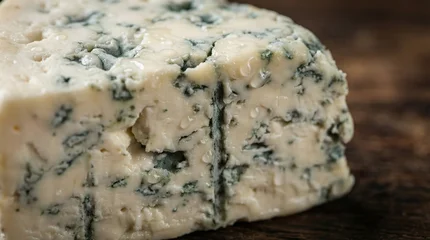 Sierkussen Restaurant Blue cheese texture close up(ブルーチーズの断面の質感)  © Mio