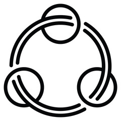 Relevant Icon Line Vector Illustration