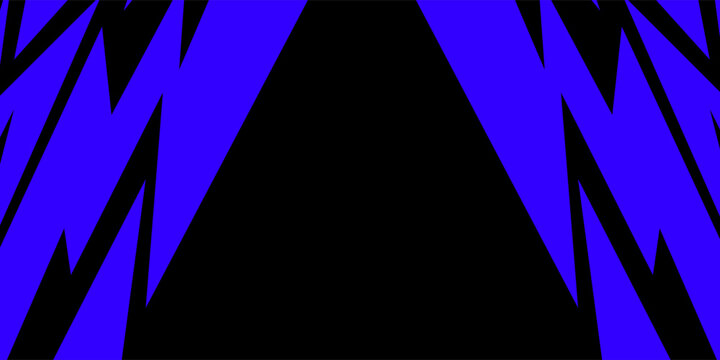 sports background, banner design in blue and black with pointed shapes and empty space	sports background, banner design in blue and black with pointed shapes and empty space