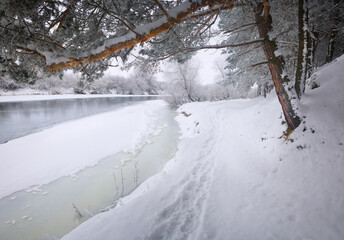 Winter river