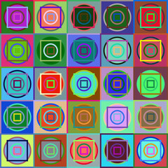 Dynamic seamless pattern of scattered colorful confetti and party elements against a clean white background, exuding a festive and celebratory mood for event invitations, packaging, and social media.