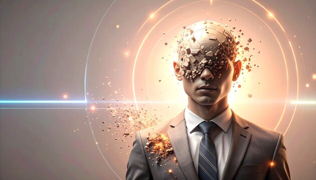Exploding Head Face Less Parinirvana-Bilder: Stock-Fotos & -Videos. | Adobe Stock