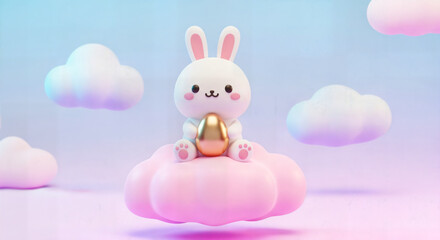 Fototapeta premium Easter Holiday Backgrounds, Decorations and Spring Elements