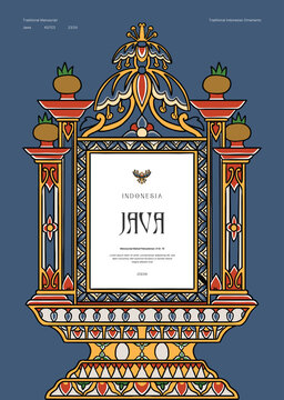 Babad Pakualaman Javanese Heritage Manuscript Illumination Illustration