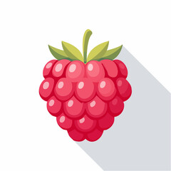 Succulent Raspberry: A vibrant illustration of a ripe, juicy raspberry, showcasing its textured surface and refreshing allure, perfect for evoking a sense of sweet indulgence.