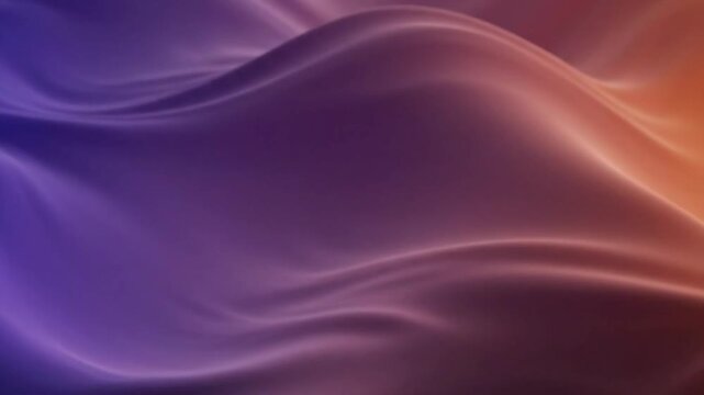 Beautiful smooth waves of color flow in patterns during creation in a studio setting