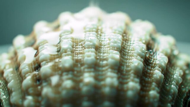 Close-Up of a Sea Urchin Shell